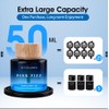 6-Pack Large Capacity Natural Essential Oil Car Air Fresheners