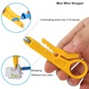 RJ45 Crimping Tool Kit Stripping Pliers 8P8C Crystal Head Network