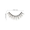 Ipetboom 2 Sets Multi-layer Curling False Eyelashes Fake Lashes Fluffy