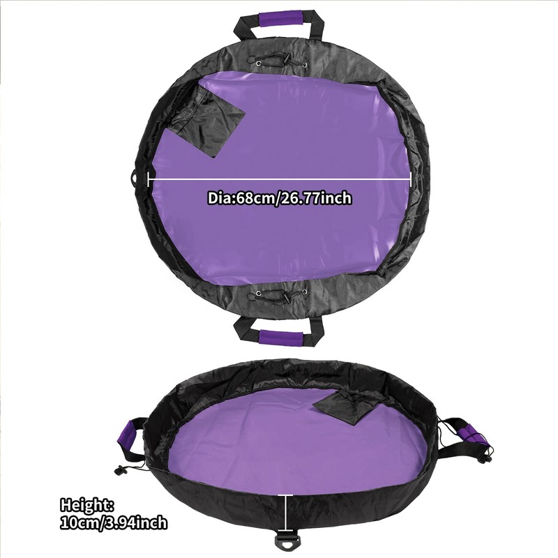 Dawitrly Wetsuit Changing Mat, Durable Waterproof Surf Change Mats Carrying