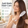 Portable Folding Hair Brush – Double-Headed Anti-Static Curved Vent Styling