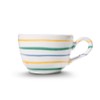 GMUNDNER KERAMIK Coffee Cup Smooth Capacity 0.19 Litres Colourful Flamed