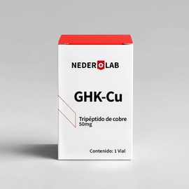 Péptido G H K - CU 50mg | Vial Individual | Uso Profesional | NEDERLAB