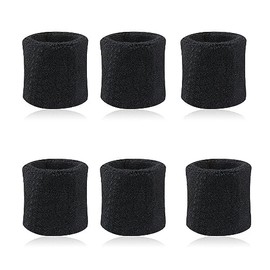6Piezas Muequera para El Sudor Cinturón Elástico para Hombre Toallas De Yoga Toalla Deportiva Muequeras De Tenis, Basketball Muequeras para El Sudor Conjunto De Muequeras De Yoga Muequera