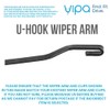 Auris Estate (2013->) Wiper Blade Complete Set X3 Front Rear