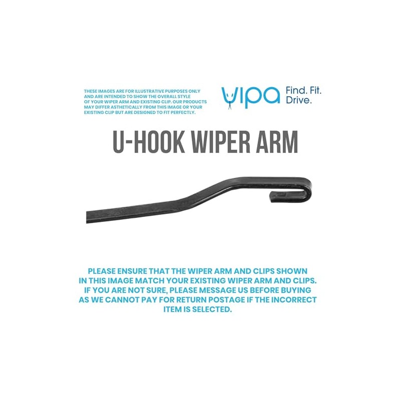Auris Estate (2013->) Wiper Blade Complete Set X3 Front Rear