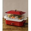 Bruno BOE021-STEAM-S Compact Hot Plate Optional Steamer (1 Tier) Steamer