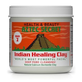 Aztec Secret  Arcilla Curativa India 1 Lb  Mascarilla Facial Y Corporal Limpiadora Profunda De Poros  La Arcilla Original 100 Natural De Bentonita... 