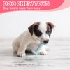 Jestrem 3 Count Durable Dog Bone Chew Toys, 3 Colors