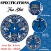 Hanukkah Tree Skirt 48'' Chanukah Tree Collar Blue Star of