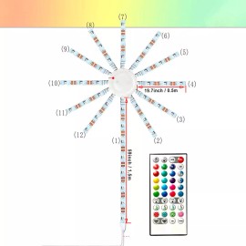 EGTMA Luces De Fuegos Artificiales Inteligentes Para Interiores