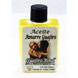 1 Piece BRYBRADAN GUAJIRO Bind Spiritual Oil AMARRE GUAJIRO ACEITE ESPIRITUAL -1/2 FL OZ 14.7ML