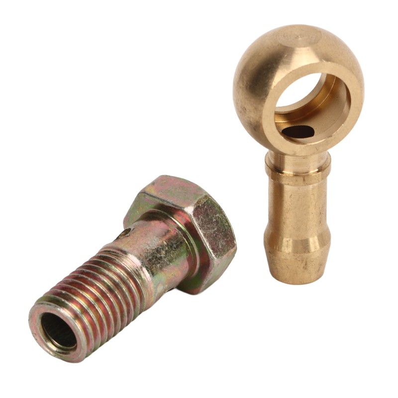 2 Set M12x1.25mm to 3/8in Turbo Water Banjo Bolt Good