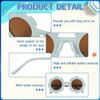 Yharnamite 8 Pairs Toddler Sunglasses, Cute and Fashionable Children's Outdoor