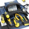 FASITE PTN012A 32-Pocket 2 Pouch Utility Multifunction Tool Belt Bag,