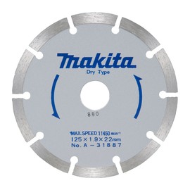 Makita A-31887 Diamond Wheel, Outer Diameter 4.9 inches (125 mm), Multi