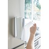 Yamazaki Plate 3420 Magnetic Kitchen Paper Towel Holder with Stopper,