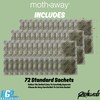 Richards Homewares Moth Away Sachets – 72-Pack Value Pack, Natural