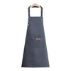 KIKIMOLO Adjustable Strap Apron, Abrasion Resistant, Thick, Dustproof, Dirt-Proof, Waterproof,