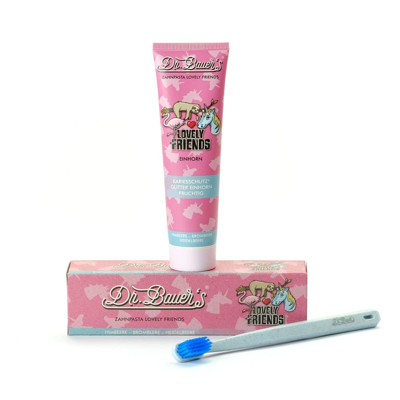 Dr. Bauer's Lovely Friends Unicorn Toothpaste 90 ml Tube