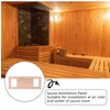 Chazcool Sauna Air Vent, Air Vent Grille Sauna Accessory, Sauna