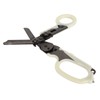 Emergency Response Shears with Glass Breaker Stainless Steel Plastic Luminous