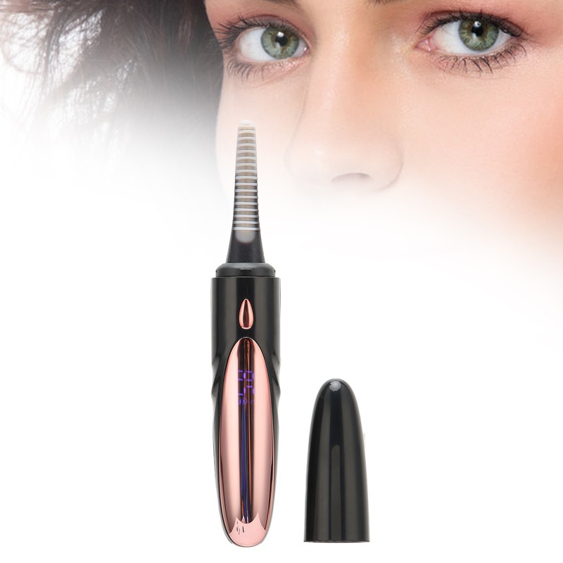 Electric Heated Eyelash Curler 4 Gears Heating Quickly USB Rechargeable