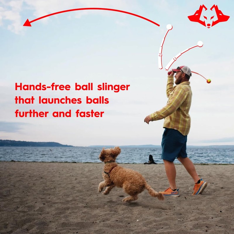 Kekoa Extending Ball Launcher Green 2 Pack Includes 2 Balls