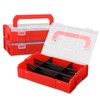 Magshion 3-layer Stackable Tool Box, Storage & Organizer Box with