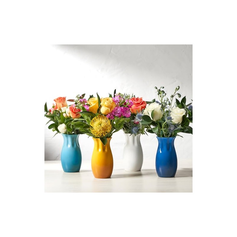 Le Creuset Stoneware Small Vase (6.5" x 3.5"), Marseille