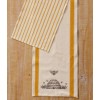 Unbranded New French Farmhouse MUSTARD HONEY BEE HIVE TABLE RUNNER