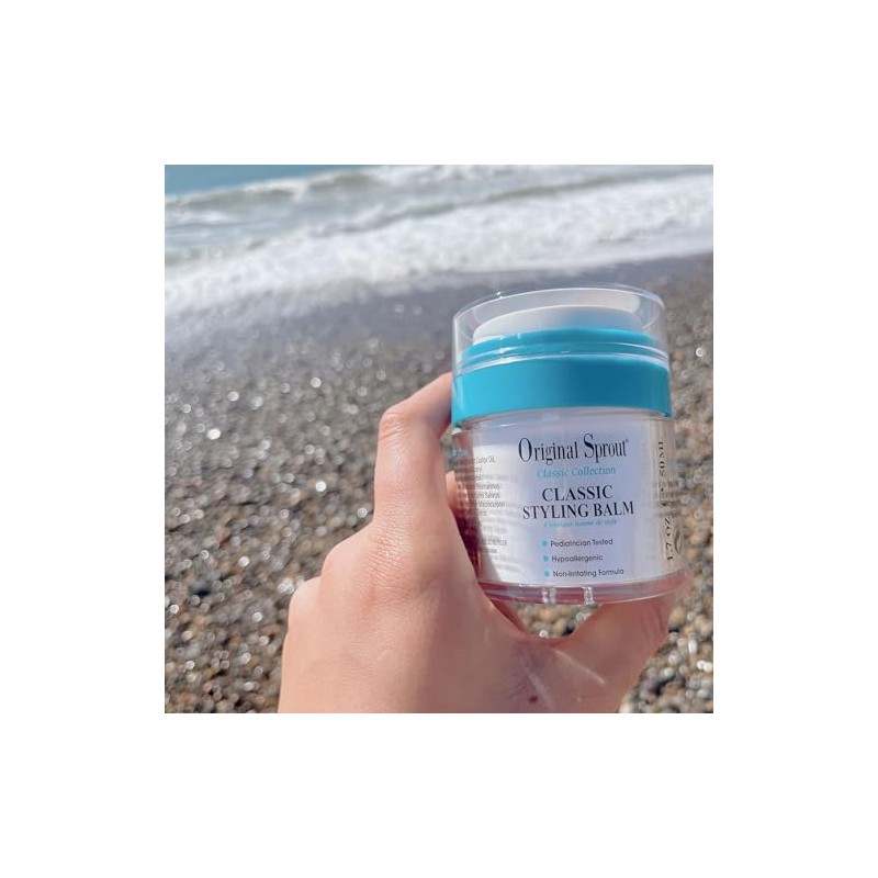 Original Sprout Natural Styling Balm. Non-Toxic Firm Holding Hair Styling