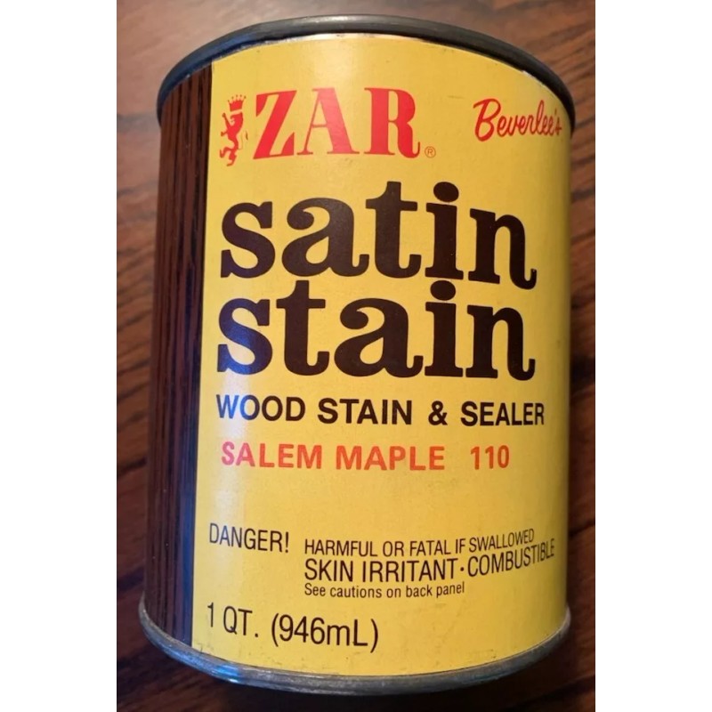 Zar Interior Stain 110 SALEM MAPLE Quart