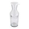 Grant Howard Mason Classics Embossed Glass Carafe and Decanter with
