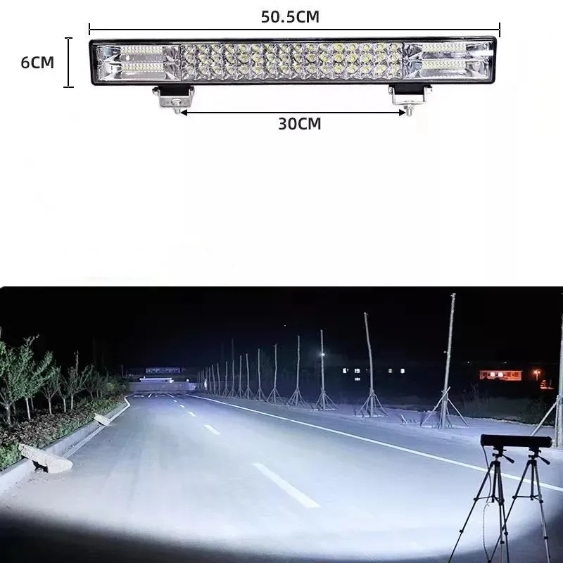 22 Inch Barra De Luz Faros Offroad Modificado Luces Jeep