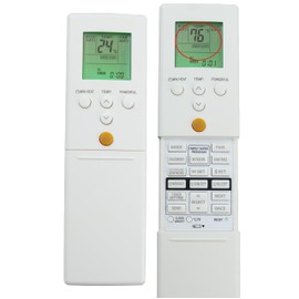 Replacement for Fujitsu Air Conditioner Remote Control AR-REF1U AR-RED1U AR-REG1U AR-REY1U AR-REM1U AR-REF1E AR-REF2E AR-REA1E AR-REW1E AR-REF3E AR-REW3E AR-REA2E AR-REB1E AR-REW4E AR-REM4E AR-REB1E