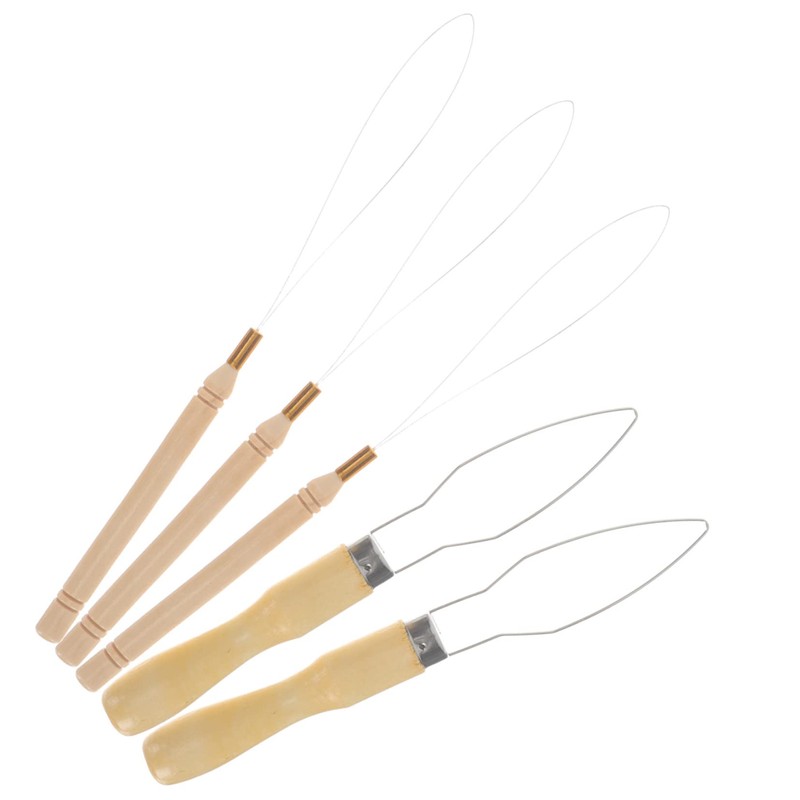 FOMIYES 2sets Threaded Tool Sewing Bead Threading Tool Bead Threading