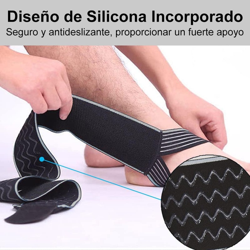 4 PCS Tobillera para Esguince Ortopédica Ajustable, Tobilleras Deportivas de