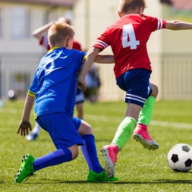 Football Sock Sleeves Kids, 2 Pairs Footless Football Socks Elastic Leg Football Sleeve Socks Breathable Football Shin Pad Sleeves Pre Cut Football Socks for Junior Sports Activities 10-14 Years