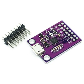 HiLetgo CP2112 Debug Board USB to SMBus I2C Communication Module Micro USB2.0 CP2112 Evaluation Debugging Board for USB Dongle Data Recording