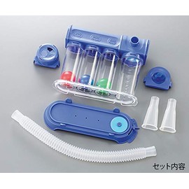 As One KM-805A Navis Washable Breathing Training Device, Tri-Gym, 1 Piece