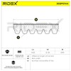 RIDEX 305P0144 V-Ribbed Belt 4.45 mm 1453 mm 21.36 mm