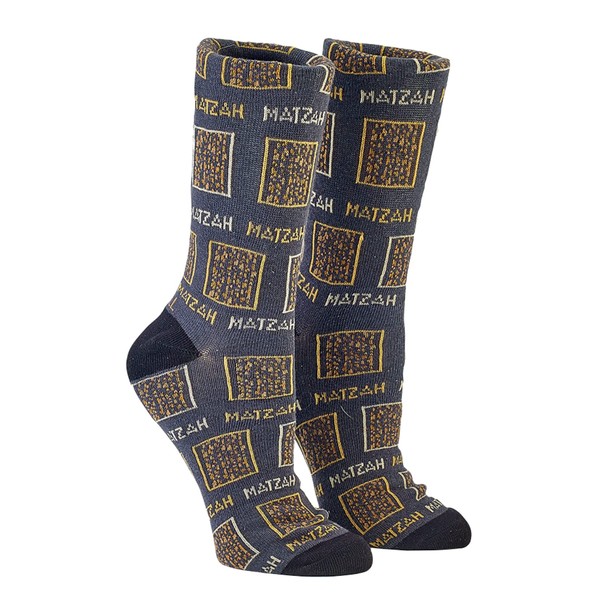 Rite Lite "Lotza Matzah" Passover Socks - 1 Pair Décor For Pesach Seder