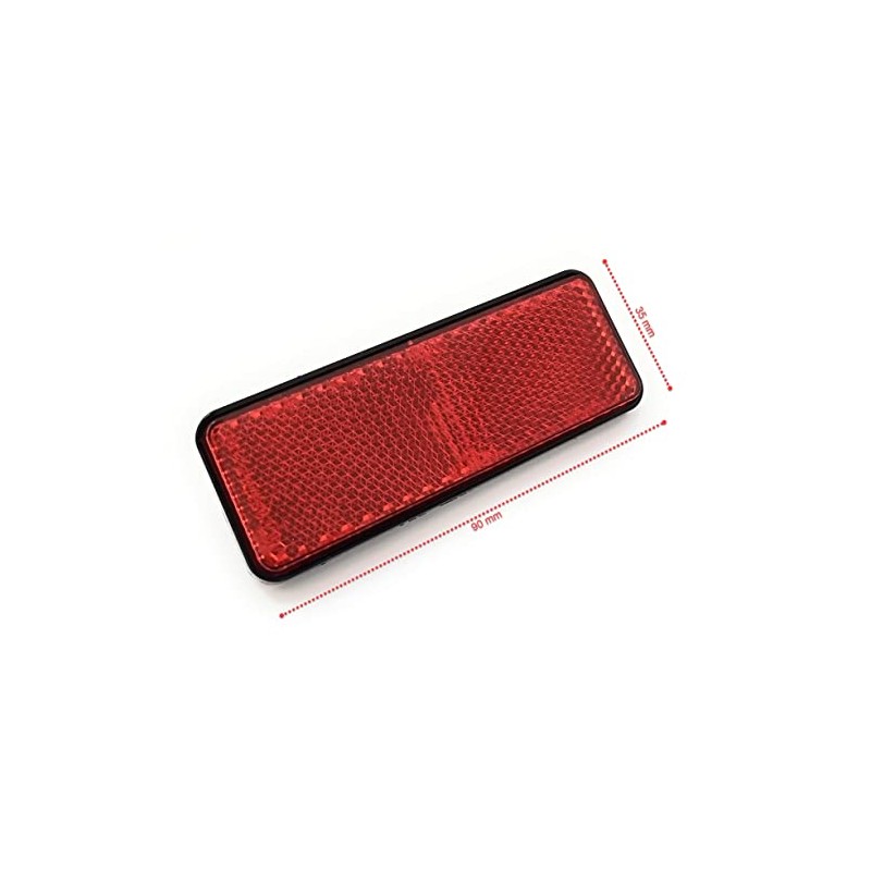 Simda Pro Universal Rear Reflector for Motorcycle Number Plate Holder