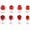 Zotech 4 Pairs Replacement Eartips Silicone Earbuds Buds Set for