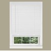 PowerSellerUSA White Cordless Window Blinds 1" Slats Venetian Vinyl Mini-Blind