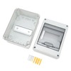 Circuit Breaker Distribution Box Open Mounting IP65 Waterproof 5 Way