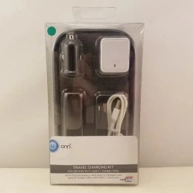 ONN USB Travel Charging Kit for Devices w/ USB-C Connectors | ONC18WI017 | NEW