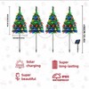 Solar Christmas Tree Lights (4 Set) – 80 Multicolor Strawberry