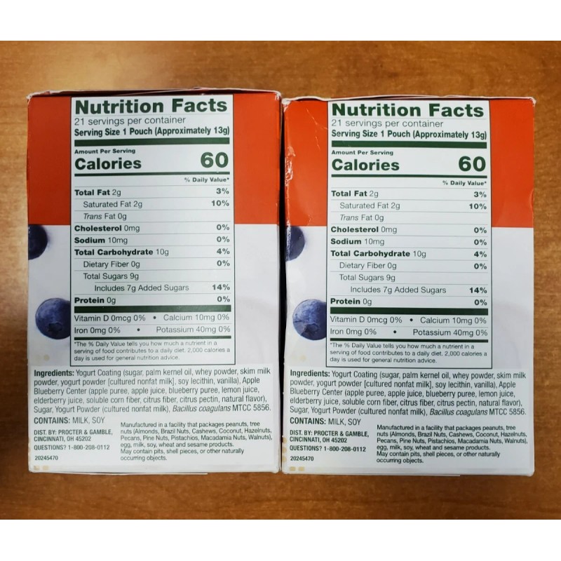 Align 2 Boxes: Align Yogurt Coated Probiotic Fruit Bites Apple